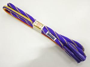 未使用品　正絹　手組帯締め